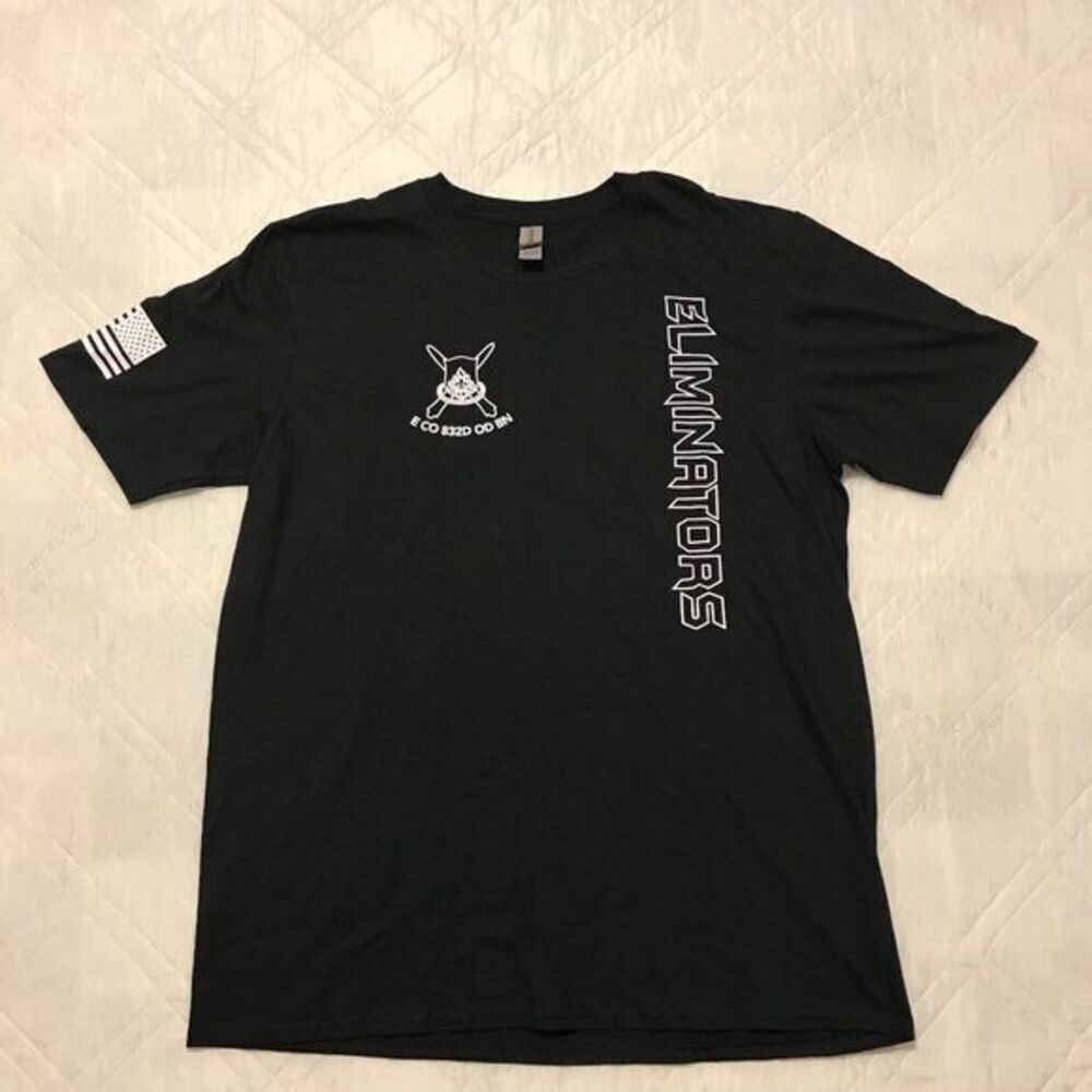 ECHO Company Eliminators black T shirt Large